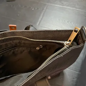 Prestige CRG Charcoal Grey Canvas Tote Bag Faux Leather Trim‎ Work Travel Bag thumbnail 4