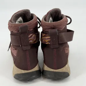 Chaco Women's JCH107470 Burgundy Brown Quilted Winter Snow Boots Size‎ 8 thumbnail 3