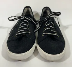 Keds Kickstart Canvas Sneakers Womens Sz 8 Black & Gray‎ Preowned thumbnail 1