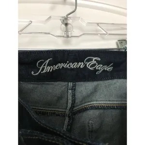 American Eagle Women's Blue Denim Jeans Pockets Size 6 thumbnail 6
