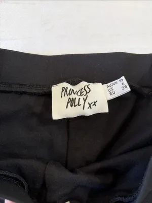 Princess Polly Black Stretch Shorts thumbnail 2