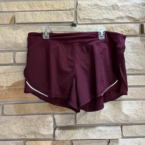 Zyia Active Plum Mesh Energy Shorts Running XL thumbnail 2