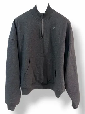 Gymshark REST DAY sweats 1/2 zip pullover sweatshirt size S, NWOT thumbnail 1