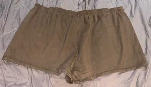 SKIMS OUTDOOR DRAPEY SHORTS 'COCOA' thumbnail 3