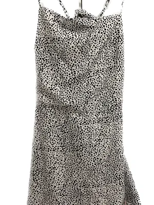 NEW MISSGUIDED Dalmatian open back dress thumbnail 3