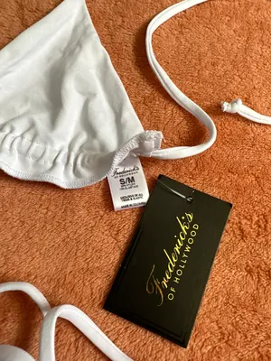 Frederick's of Hollywood WHITE MICRO BIKINI thumbnail 6