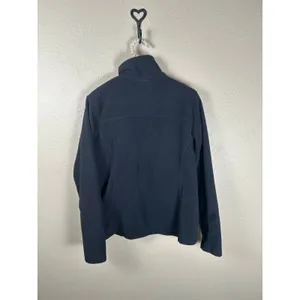 Columbia Fleece Jacket Women's Size Medium Black Gorpcore Outdoors Hiking Coat thumbnail 8