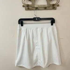 Wilo White Athletic Skort L NEW White Size L thumbnail 2
