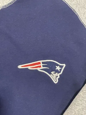 National Football League New England Patriots Blue Pullover Crewneck thumbnail 3