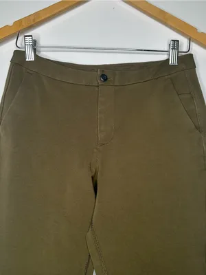 Lululemon Olive Green Slim Leg Career Performance Pants Size 6 thumbnail 3