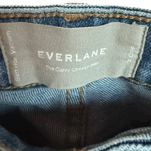 Everlane The Curvy Cheeky Raw Hem Crop‎ Jeans Sz 30 thumbnail 9