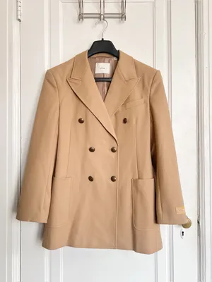 Wilfred • Aritzia Allegro Blazer oversized double breasted boyfriend menswear thumbnail 2