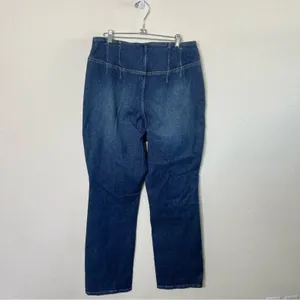 Free People We The Free Crvy Nix Corset Jeans‎ Womens Size 32 thumbnail 6