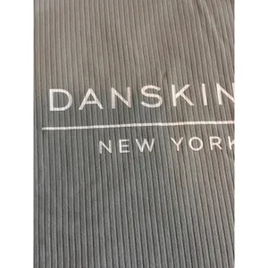 Danskin Lounge Set L Grey Ribbed Short Sleeve Top and Pants Athleisure Co-ord thumbnail 9