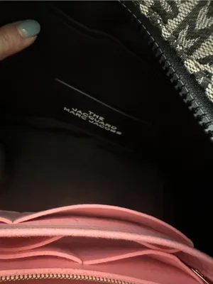 Marc Jacobs Black and Cream Logo Jacquard Tote-Large thumbnail 8