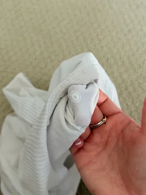 White Lululemon Ebb To Street Tank Top thumbnail 4