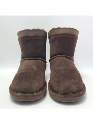 Bearpaw Shantelle Women's Winter Boots Brown Suede Wool Lined Bootie Size 9 M thumbnail 4