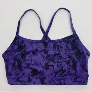 Z By Zella‎ Elite Purple & Black Sports Bra Size XS thumbnail 2