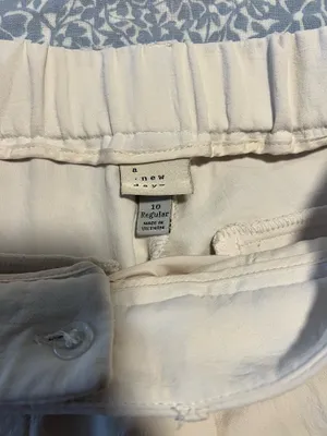A New Day Cream White Trousers thumbnail 4