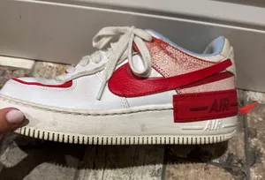 Nike Air Force 1 Shadow Cracked Pink and Red thumbnail 5