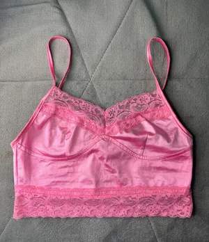 Crop Top Pink thumbnail 1