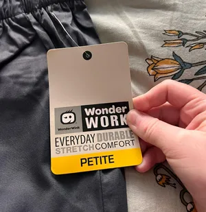 Wonder wink pull-on cargo scrub pant thumbnail 2
