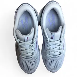 Brooks Ariel GTS 24 Womens Size 10B Gray Purple Athletic Running Shoes Sneakers🔥 thumbnail 2