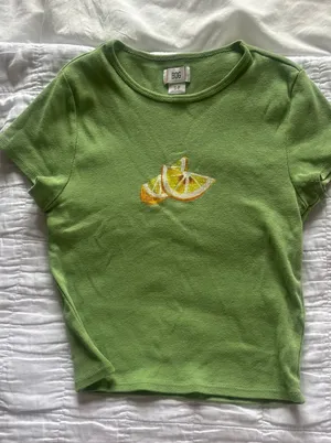 BDG Urban Outfitters lemon top thumbnail 1