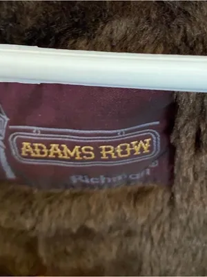 Vintage Adams Row Tan Trench Coat Brown Faux Fur zip-in lining Old money Classic thumbnail 11