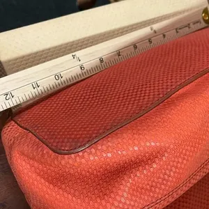 Fossil Marlo Hobo shoulder slouchy bag. Python embossed leather. thumbnail 7
