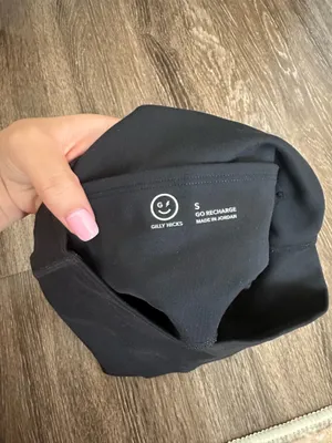 Hollister Black Biker Shorts High-Waisted thumbnail 3