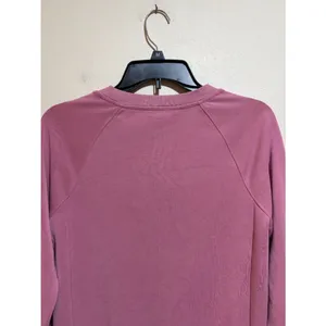 Athleta Size XXS Seasoft Scoop-Neck Sweatshirt Antique Rose Pink thumbnail 8
