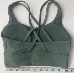 Lululemon Energy Longline Bra Medium Support Size 2 thumbnail 8