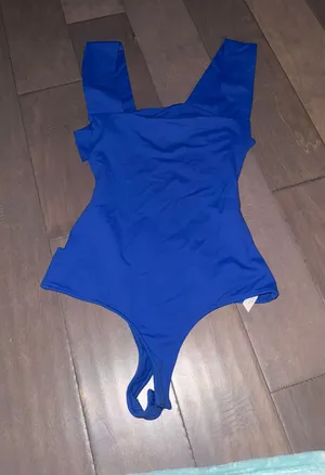 Free People Intimately Bodysuit Blue thumbnail 1