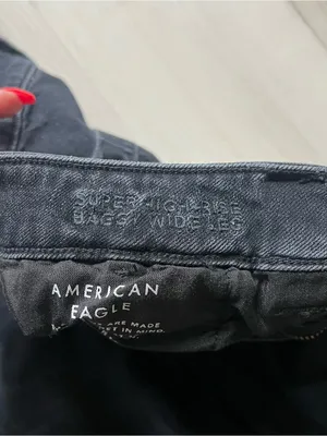 American Eagle black jeans size 6L thumbnail 5