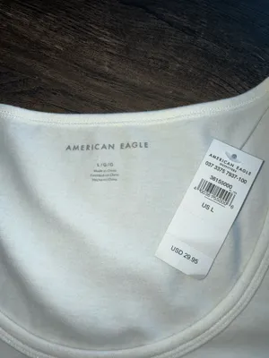 American Eagle Bodysuit White thumbnail 2