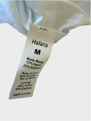 Size M Halara Corset 2-in-1 Pocket Mini Quick Dry Flowy Active Dress in White thumbnail 6