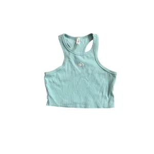 Alo Aspire Tank Ribbed Blue Quartz RARE Size M thumbnail 2