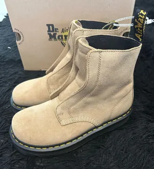DR MARTENS Zebzag laceless leather boots shoes women’s 9 new thumbnail 1
