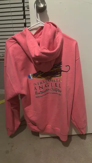 Hot Pink Hoodie Size L thumbnail 2