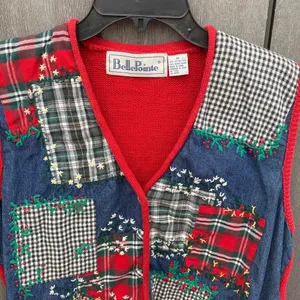 Vintage BellePointe Sweater Vest Size M thumbnail 2