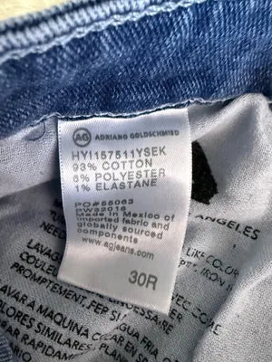 AG Adriano Goldschmied Ex-Boyfriend Slouchy Slim Jeans Size 30R thumbnail 5
