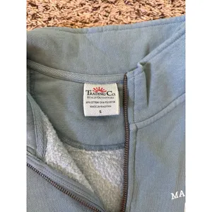 Madeira Beach Florida Blue Quarter Zip Sweatshirt Size Small thumbnail 6