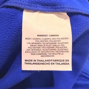 Nike Womens Blue Dri-FIT Fleece Lined‎ Quarter Zip Hoodie Size Large Running Top thumbnail 8