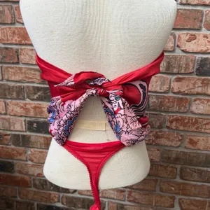 Intimately Free People Spellbound Hankerchief Style Bodysuit Size Small thumbnail 3