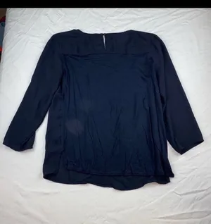 Long Sleeve Blouse Blue thumbnail 6