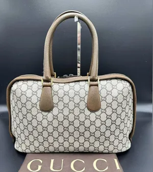 Gucci Brown Plus GG Coated Canvas Boston Bag thumbnail 2