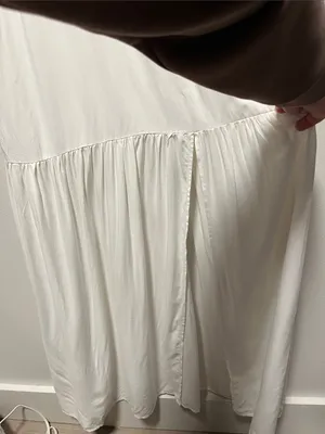 L*SPACE (NWT) Victoria Drawstring Empire Waist Maxi Cover Up Dress, Size Small thumbnail 5