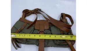 burberry gray brown shoulder bag thumbnail 6