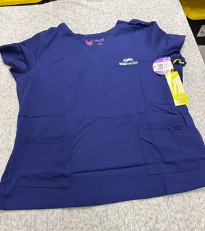 Urbane Ultimate SSM Health Scrub Top Womens 3XL Navy Blue VNeck Contemporary Fit thumbnail 1